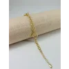 Renk  Pirinç Cm Bileklik 17+4 Cm  - Kbl0472