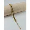 Renk  Pirinç Cm Bileklik 17+4 Cm  - Kbl0473