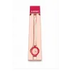 Renkli Lüks Saat Tasarımlı Çanta Süsü Bag Charm Anahtarlık Pembe