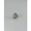 Ayarlanabilir Rodyum Pirinç Bijuteri Yüzük - Yz0150