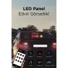 Rp1259 Led Matrix Panel 16x96cm Telefon Kontrollü Kayar Led Animasyon Aydınlatma