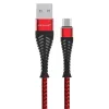 S61 Micro Usb Kablo 1.2m 2.1a - Kırmızı