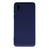 Samsung Galaxy A01 Core Kılıf Nano İçi Kadife Silikon - Lacivert