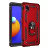 Samsung Galaxy A01 Core Kılıf Sofya Yüzüklü Silikon Kapak - Kırmızı