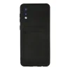 Samsung Galaxy A02 Kılıf Kelvin Kartvizitli Silikon - Siyah