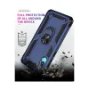 Samsung Galaxy A02 Kılıf Sofya Yüzüklü Silikon Kapak - Lacivert