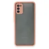 Samsung Galaxy A02s Kılıf Montreal Silikon Kapak - Pembe