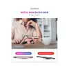 Samsung Galaxy A02s Kılıf Sofya Yüzüklü Silikon Kapak - Rose