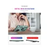 Samsung Galaxy A02s Kılıf Sofya Yüzüklü Silikon Kapak - Yeşil