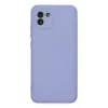 Samsung Galaxy A03 Kılıf Nano İçi Kadife Silikon - Lila