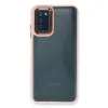 Samsung Galaxy A03s Kılıf Dora Kapak - Pudra