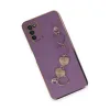 Samsung Galaxy A03s Kılıf Esila Silikon - Mor