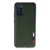 Samsung Galaxy A03s Kılıf Loop Deri Silikon - Yeşil