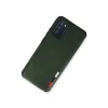 Samsung Galaxy A03s Kılıf Loop Deri Silikon - Yeşil