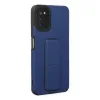 Samsung Galaxy A03s Kılıf Mega Standlı Silikon - Mavi