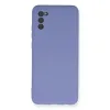 Samsung Galaxy A03s Kılıf Nano İçi Kadife Silikon - Lila