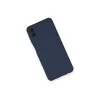 Samsung Galaxy A04 Kılıf Nano İçi Kadife Silikon - Lacivert