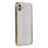 Samsung Galaxy A04 Kılıf Razer Lensli Silikon - Gold