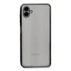 Samsung Galaxy A04 Kılıf Razer Lensli Silikon - Siyah