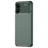 Samsung Galaxy A06 Kılıf Auto Focus Karbon Kapak - Koyu Yeşil