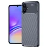 Samsung Galaxy A06 Kılıf Auto Focus Karbon Kapak - Lacivert