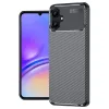 Samsung Galaxy A06 Kılıf Auto Focus Karbon Kapak - Siyah