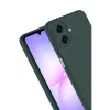 Samsung Galaxy A07 4g First Silikon - Koyu Yeşil