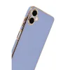 Samsung Galaxy A07 4g Volet Silikon - Mavi