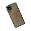 Samsung Galaxy A12 Kılıf Montreal Silikon Kapak - Yeşil