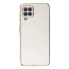 Samsung Galaxy A12 Kılıf Volet Silikon - Beyaz