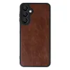 Samsung Galaxy A16 5g Kılıf Aras Deri Kapak - Taba