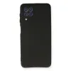 Samsung Galaxy A22 Kılıf First Silikon - Siyah