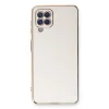Samsung Galaxy A22 Kılıf Volet Silikon - Beyaz