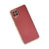 Samsung Galaxy A22 Kılıf Volet Silikon - Kırmızı