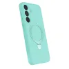 Samsung Galaxy A35 5g Regal Magsafe Standlı Kapak - Su Yeşili