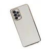 Samsung Galaxy A52 Kılıf Volet Silikon - Beyaz