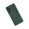 Samsung Galaxy A53 5g Kılıf Nano İçi Kadife Silikon - Koyu Yeşil