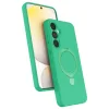 Samsung Galaxy A55 5g Regal Magsafe Standlı Kapak - Yeşil