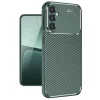 Samsung Galaxy A56 Kılıf Auto Focus Karbon Kapak - Koyu Yeşil