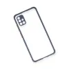 Samsung Galaxy A71 Kılıf Miami Şeffaf Silikon - Gri