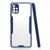 Samsung Galaxy A71 Kılıf Platin Silikon - Lacivert