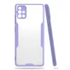 Samsung Galaxy A71 Kılıf Platin Silikon - Lila