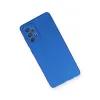 Samsung Galaxy A72 Kılıf First Silikon - Mavi