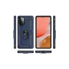 Samsung Galaxy A72 Kılıf Sofya Yüzüklü Silikon Kapak - Lacivert