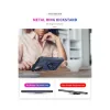 Samsung Galaxy A72 Kılıf Sofya Yüzüklü Silikon Kapak - Lacivert