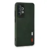 Samsung Galaxy A73 5g Kılıf Loop Deri Silikon - Yeşil
