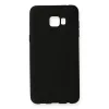 Samsung Galaxy C7 Pro Kılıf First Silikon - Siyah