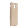 Samsung Galaxy J6 Kılıf First Silikon - Gold