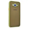 Samsung Galaxy J7 Kılıf Montreal Silikon Kapak - Açık Yeşil