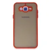 Samsung Galaxy J7 Kılıf Montreal Silikon Kapak - Kırmızı